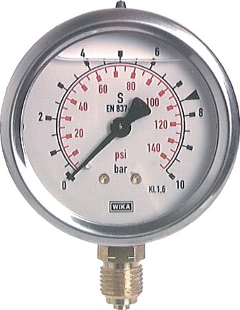 Voorbeeldig Afbeelding: Glycerine-manometer verticaal